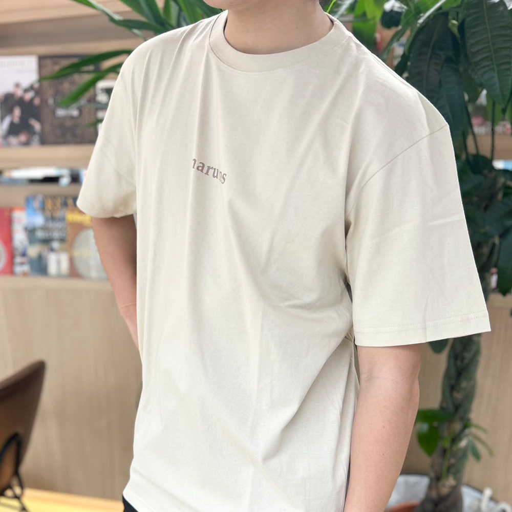 Marucos Logo T-Shirts /ベージュ